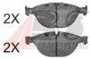 A.B.S. 37463 OE Brake Pad Set, disc brake